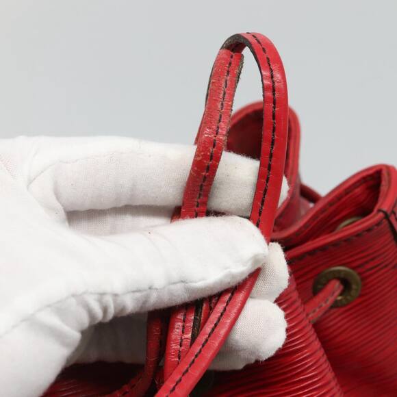 LOUIS VUITTON Epi Petit Noe Shoulder Bag Red M44107 - Picture 9 of 16